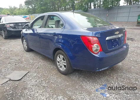 2014 Chevrolet Sonic Lt Auto z USA, uszkodzony, nr VIN 1G1JC5SH9E4196685